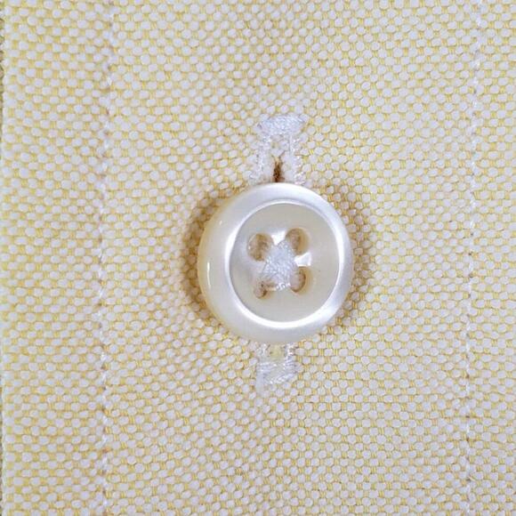 Polo Ralph Lauren Shirt Oxford Button Down Mens Size 17.5 XL butter Yellow LS - Picture 4 of 10